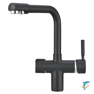 Смеситель для кухни Point PN3104B чёрный  (PN3104B)