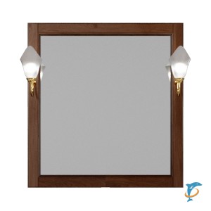 Зеркало ValenHouse Лиора 90  кальяри, фурнитура золото  (L90_ЗКЗ)