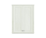 Подвесной шкаф ValenHouse Лиора 65 слоновая кость, фурнитура хром — 