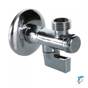 Кран угловой VALTEC с фильтром VT.282 1/2 - 1/2  (VT.282.N.0404)