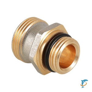 Ниппель для коллекторного блока, под расходомер VALTEC 1/2 х 3/4", "евроконус"  (VTr.580.NEI.040E)