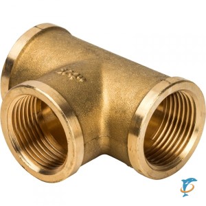 Тройник переходной STOUT  1" - 3/4 - 1"  ВВ  (SFT-0021-001341)