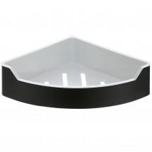 Полка угловая Rush Edge ED77153B black, чёрная — 