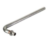 Г-образная d16, L=25см TIM для подключения радиатора (нерж.) — 