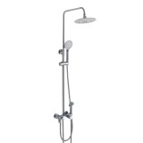 Душевая система HAIBA HB24814 тропический душ, латунь, хром &mdash; 