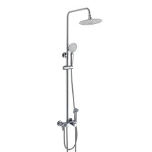 Душевая система HAIBA HB24814 тропический душ, латунь, хром — 