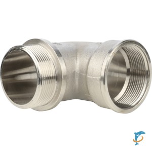 Stout Угольник с упором НВ никелированный 2"  (SFT-0016-000002)