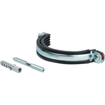 Stout Хомут для труб, комплект: хомут+шпилька шуруп +дюбель пластиковый 4&quot;(107-116) — 