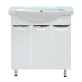 Тумба с раковиной Мисти(Misty) Лаванда 80 прямая — Тумба с раковиной Misty Лаванда 80 прямая