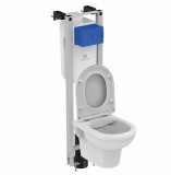 Комплект инсталляции Ideal Standard Exacto с крышкой-сиденьем микролифт X022601 &mdash; 
