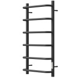 Полотенцесушитель электрический Point Ника PN08848B П6 400x800 диммер справа, чёрный — 