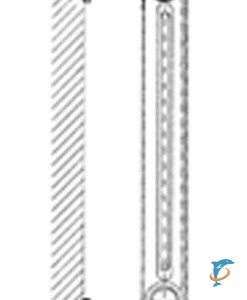 Дюбельный кронштейн 12*260 (Derby CH 500/220, Bohemia 450/220, 800/200, Bohemia R 450/220, 800/200, Verdun 270, 470  (12561)