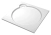 Поддон душевой Cezares Tray TRAY-S-A-90-56-W, 90 х 90 см, из искусственного камня