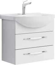 Тумба с раковиной Aqwella Allegro 65 подвесная, 3 ящика — 