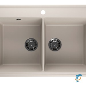 Мойка ULGRAN Quartz Ruma 780 Лен  (Ruma 780-02)