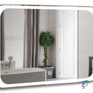 Зеркало AZARIO Индиго-2 800х550 c подсветкой и диммером, сенсор выкл+подогрев (ФР-00001702)  (ФР-00001702)