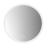 Зеркало с подсветкой в ванную Azario Ольга 700х700х70 АZ-LED013525, белый матовый &mdash; 