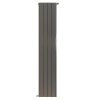 STOUT Sebino 2000 4 секции радиатор алюминиевый универсальное подключение (цвет 2676 cod.08 серый) — 