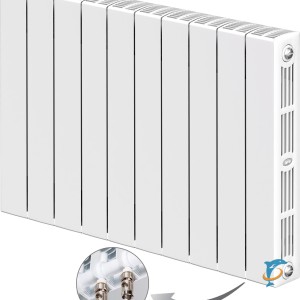 Биметаллический радиатор RIFAR SUPReMO VENTIL 500 SVR 12 секций нижнее правое подключение (белый RAL 9016)  (RIFAR SVR 500-12)