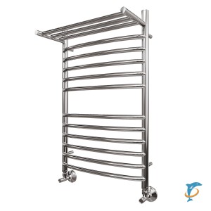 Полотенцесушитель водяной Point PN05158SP П11 500x800 с полкой, хром (PN05158SP)