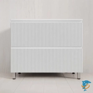 Тумба напольная с раковиной Style Line Марокко 100 Plus , белый матовый  (ЛС-00002507+СС-00002455)