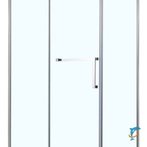 Душевое ограждение Azario Ванкувер 1000х1200х2000 L, профиль серебро (AZ-NKF1131L 1000) (AZ-NKF1131L 1000)