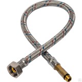 Stout Гибкая подводка для воды M 10 (35мм) х ВР 1/2, длина 500 мм — 