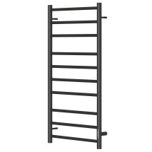 Полотенцесушитель электрический Point Аврора PN10850B П10 500x1000 диммер справа, черный — 