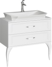 Тумба для комплекта Aqwella 5 Stars LaDonna 85 напольная белый — 