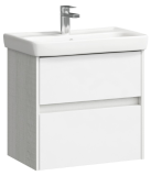 Тумба с раковиной Aqwella City 60 подвесная дуб канадский — 