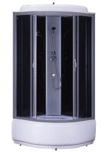 Душевая кабина Loranto CS-6610 G, 100х100х215, поддон 40 см — 