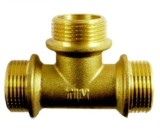Тройник TIM 1'' ш/ш/ш (латунь) &mdash;  Тройник латунь ш/ш/ш