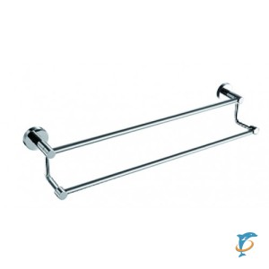 Держатель для полотенца двухуровневый Хром Kaiser KH-2008  (KH-2008)