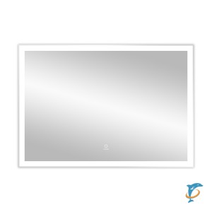 Зеркало AZARIO 1000х700 сенсорный выключатель с функцией диммера, алюминиевая рамка (AZ-Z-080-1CS)  (AZ-Z-080-1CS)