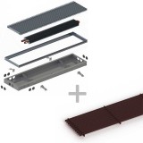 Конвектор ITT.140.300.4100 с решеткой GRILL.LGA-30-4100 gold — 