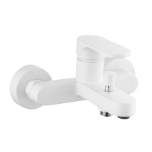 Смеситель для ванны AZARIO VIANO с коротким изливом, белый (AZ-158305026) — 