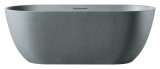 Ванна из искусственного камня AltroBagno Bruna 090202 Granite Gray — 