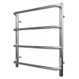 Полотенцесушитель электрический Point PN08846 П4 400x600 диммер справа, хром — 