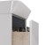Тумба Lemark COMBI 50 см под 1 раковину, подвесная/напольная, 2 ящика, цвет планки: Чёрный, цвет корпуса, фасада: Белый глянец