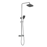 Душевая система HAIBA HB24615 тропический душ, латунь, хром — 