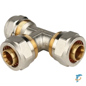 Stout Тройник равнопроходный 26х26х26 для металлопластиковых труб винтовой (SFS-0009-000026)