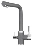 Смеситель для кухни Granula GR-2015 графит &mdash; 