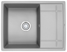 Кухонная мойка Granula GR-6501 алюминиум — 