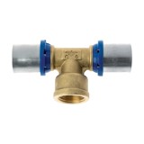 Тройник Prandelli Multyrama 26х3,0х3/4 с внутренней резьбой профиль H,TH,U — Выпускаются двух типов (резьбовые и прессовые) создают герметичное и долговечное соединение между трубами.