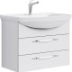 Тумба с раковиной Aqwella Allegro 75 подвесная, 2 ящика  (Agr.01.07/2+4620008197470)