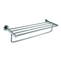 Полка для полотенец с держателем Хром Kaiser KH-2009 — 