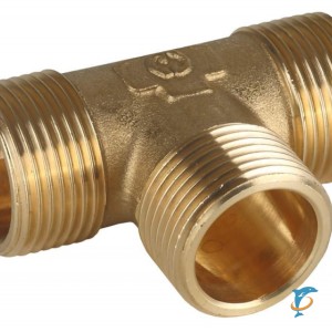 Тройник Millennium 1'' ш/ш/ш (латунь) (LTMMM10)