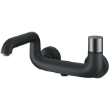 Смеситель для ванны и душа Iddis Twist TWIBLBTi02WA, черный матовый &mdash; Смеситель для кухни, Edifice, IDDIS, EDISB00i05