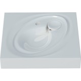 Раковина Stella Polar Пальмира 60x55 для установки над стиральной машиной, цвет белый &mdash; 