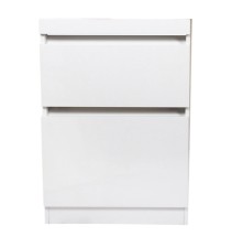 Тумба для комплекта El Fante напольная Даллас 130 Люкс белая PLUS — Тумба для комплекта El Fante напольная Даллас 130 Люкс белая PLUS СС-00000557